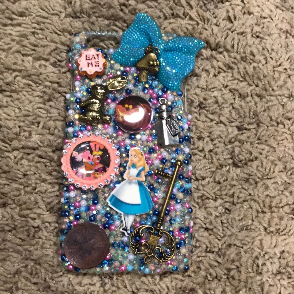 Alice in Wonderland 3D Bling iPhone 6 Plus case
